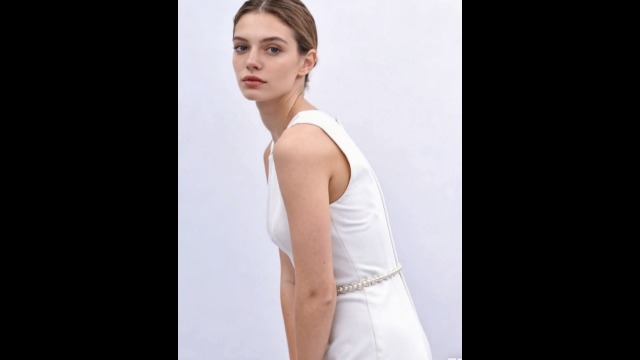 LOVFOIVER Pearl Bridal Belt Wedding Dress Belts Crystal  display picture 2