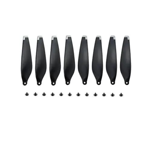 Hélices drone 4K anti bruit pour remplacer les pales usées, pack 4 paires colorées