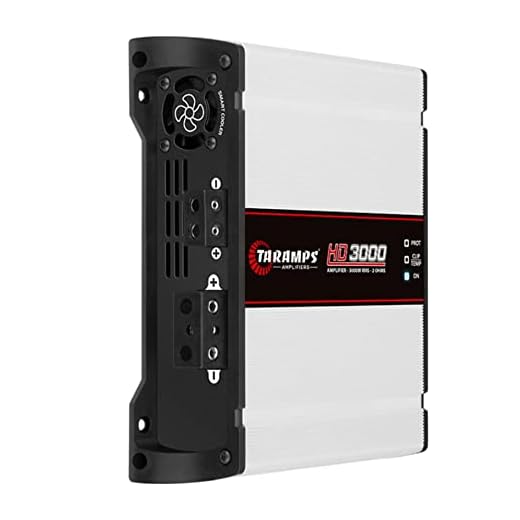 Módulo Taramps HD 3000 1 ohm 3000W RMS Amplificador Som Automotivo