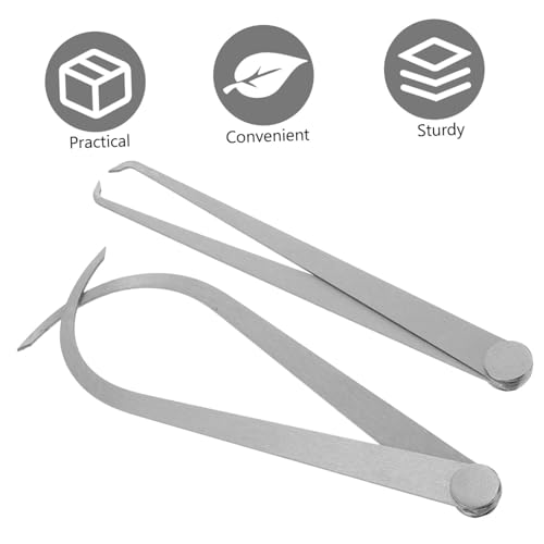 Calibrador para medir escultura de arcilla 2 piezas miniatura 4