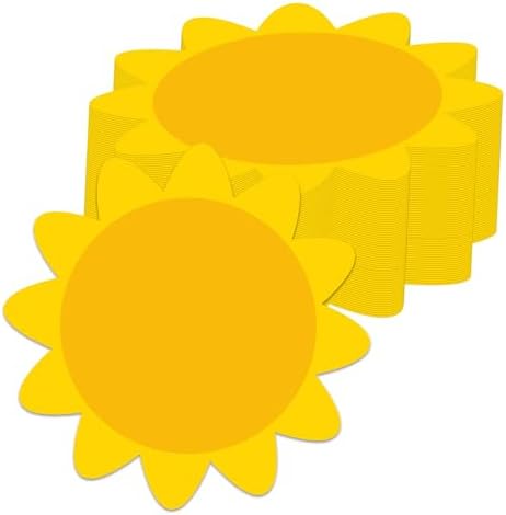 100Pcs Sun Cutouts Cardboard Gold Sun Shape Classroom Bulletin Bo...