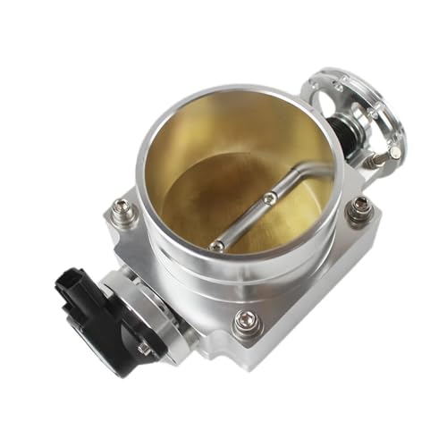 Corps de papillon inversé 90 mm argent capteur TPS douille Toyota Supra 1JZ 2JZ