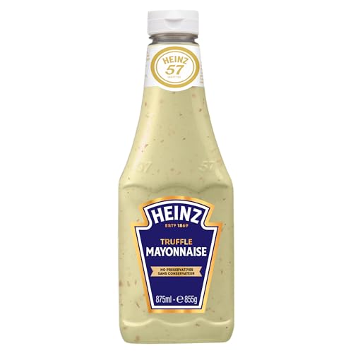 Heinz Trüffel Mayonnaise mit Trüffelstückchen 875ml Squeezeflasche