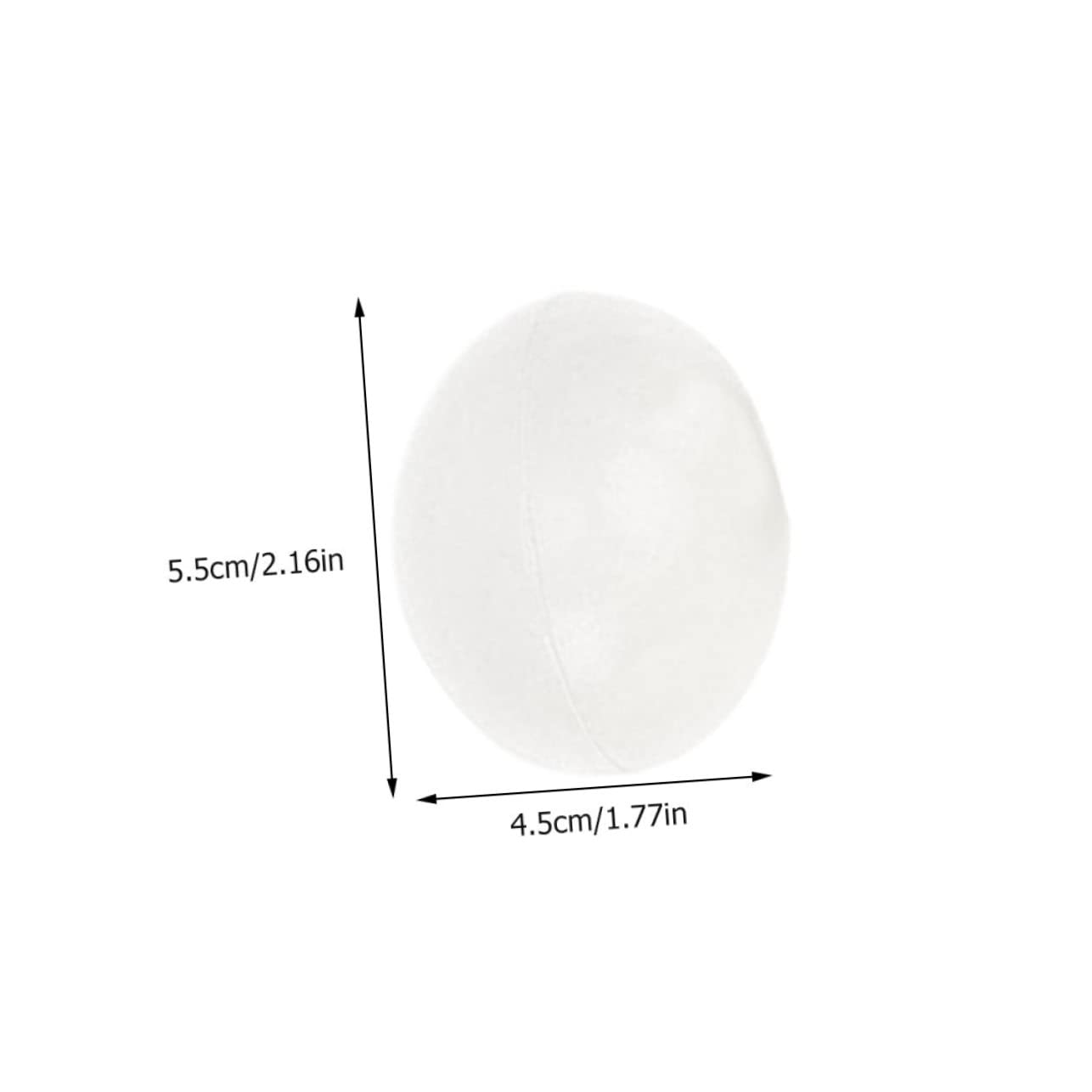 BESPORTBLE 100Pcs for Fake Eggs for Creative DIY Crafts for Easter Decorations for Home and Classroom Activities