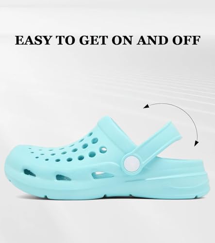 Image of Kids Girls Boys Clogs Garden Shoes Toddler Slip on Sandals Children Water Shower Beach Pool Slippers