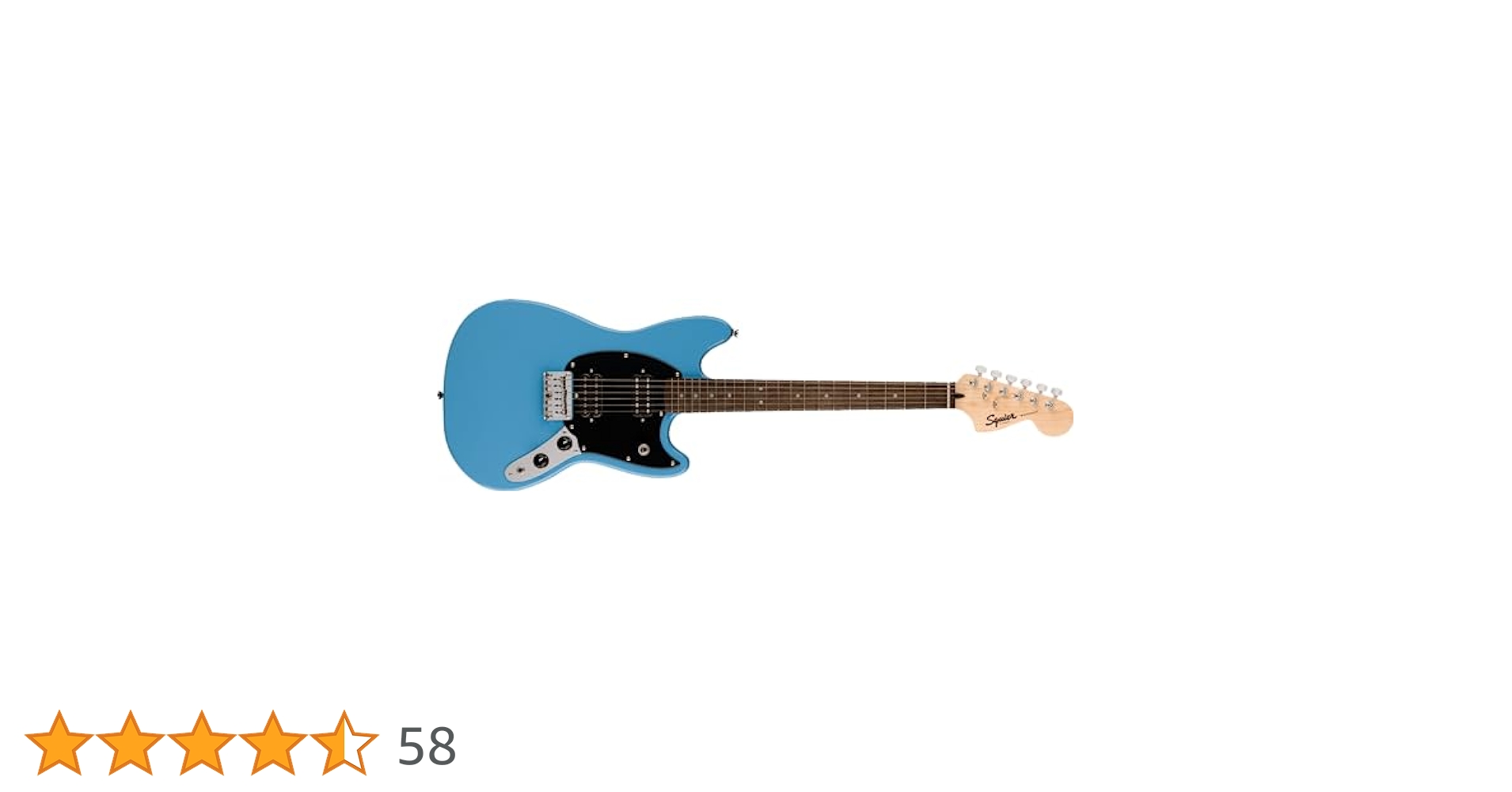 Squier Sonic Mustang HH ピックガード交換済み Squier Sonic Mustang HH ピックガード交換済み Squier Sonic