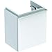 Produktbild Keramag Geberit iCon Unterschrank für Handwaschbecken mit 1 Tür li, 37x42x28cm, weiß hochgl, 840837000