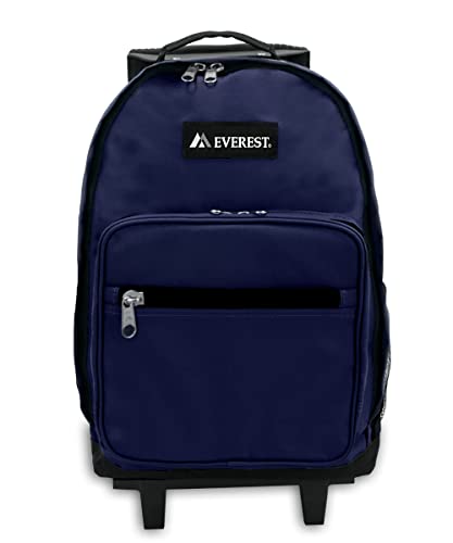 Everest Wheeled Backpack - Standard, Navy, One Size2