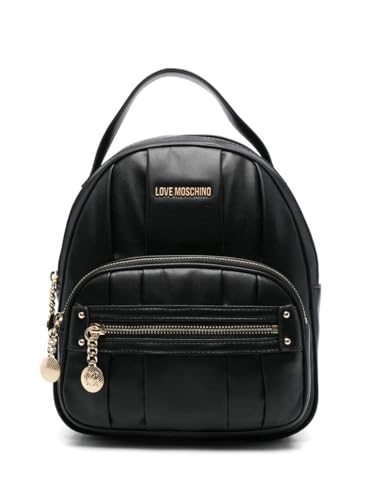 Sac à dos Love Moschino noir pratique pour organiser vos essentiels