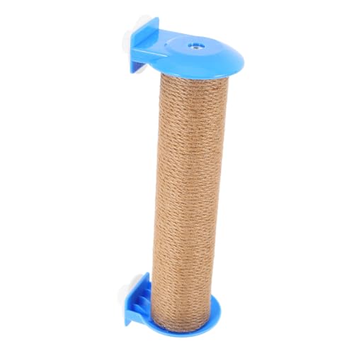 Rascador para gatos POPETPOP de cuerda de yute vertical miniatura 1