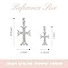 Buyongwant Double Cross Necklace Y2k Irregular Diamond Embedding Trend Hip Hop Fashion Retro Pendant Necklace