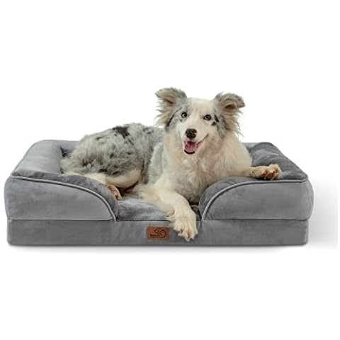 Bedsure orthopädisches Hundebett Ergonomisches Hundesofa Cover