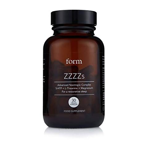 Form ZZZZs - Natural Nootropic for Sleep | 5-HTP | Magnesium | Zinc | Calming Amino Acids | for a Naturally Regenerative Sleep Cover