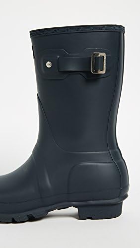 HUNTER Women's Boots Original Short Snow Rain Boots Water Boots Unisex - Blue - 7 | Image 5