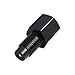 Manloney LLC Universal PCP Paintball CO2 Tank Fill Adapter to 12g 88g 90g CO2 Cartridge Capsule Threaded Converter (G1/2 to 88g Converter - Black)