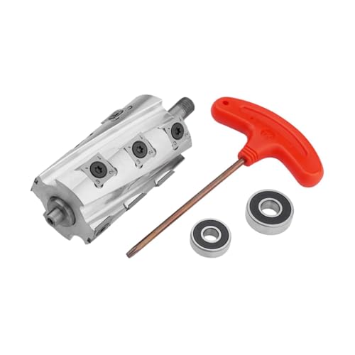 Helical Cutter Head for Woodworking Tools