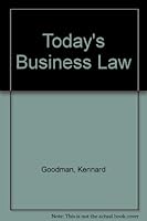 Today's Business Law B000O5J3U4 Book Cover