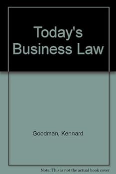 Hardcover Today's Business Law Book