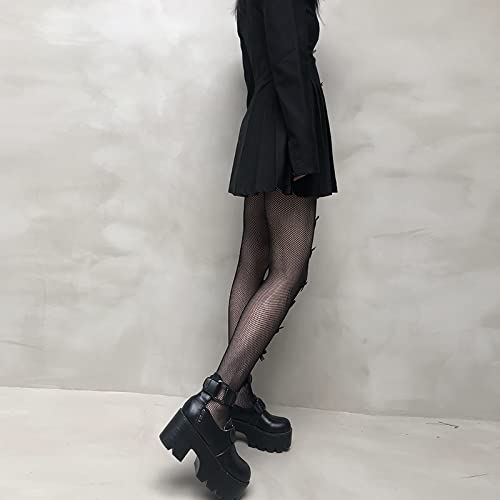 Image of Sahabowi Women Tights, Sheer High Waist Pantyhose, Vintage Control Top Stockings, Siwa7