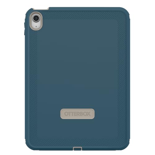 OtterBox Defender Series Case for iPad (A16) & iPad 10th Gen - BAHA Beach (Blue), Rugged, Durable, Multi-Layer Protection