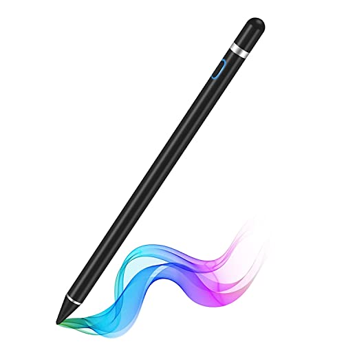 Image of QAWACHH Aluminium Active Stylus Pens For Touch Screens,Digital Stylish Pen Pencil Rechargeable Compatible With Most Capacitive Touch Screens,White