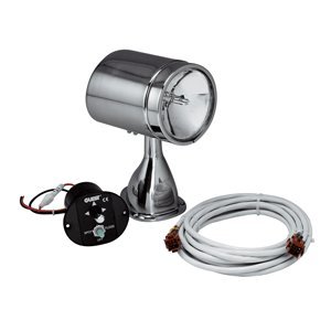 Image of Guest 22040A Stainless Steel Marine 5-Inch Spotlight /Floodlight Kit with Remote Control Joystick (12-Volt, 7-Amps, 72000-CP)
