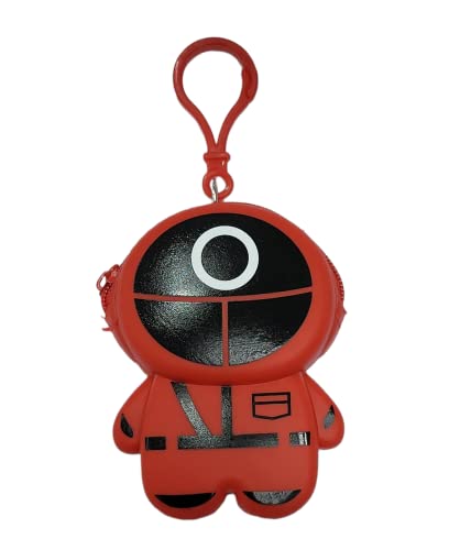 Image of AUGEN Cute Pop It Coin Purse Pouch Keychain For Gifting With Key Ring Anti-Rust (Pack Of 1)
