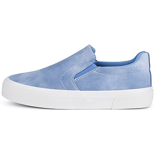 JENN ARDOR Womens Canvas Sneakers Slip ons Shoes Casual Walking Shoes Fashion Flats Comfortable2