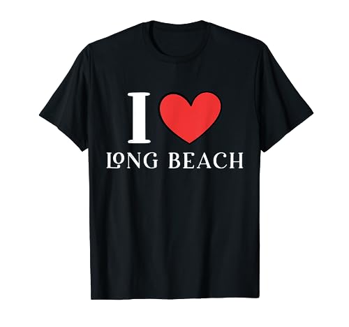 Amo Long Beach California Camiseta