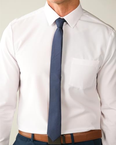 &COLLAR Slim Fit/Athletic Fit Long Sleeve Performance Men's Dress Shirt2