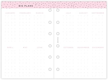 Filofax Pocket Confetti Week to View Diary - 2023, White