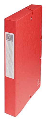 Exacompta 50405E Scatole Archivio, 24x32 cm, Rosso...