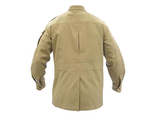 Men's Safari Jacket Khaki Large Tall2