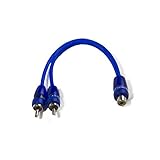 Stinger Select SSRCB2M Competition Series 2 Male to 1 Female Y Interconnect