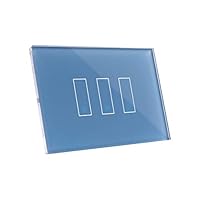 Iotty I3 Interruttore Intelligente wifi Smart per luci e cancelli, azzurro, compatibile Google,...