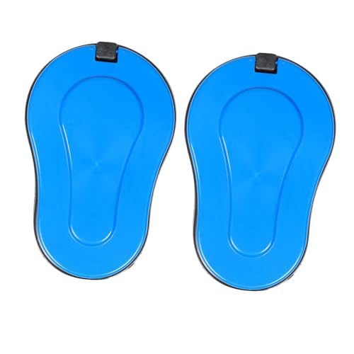 Seaux sortie toilettes accroupies Mipcase 2 pièces en plastique noir