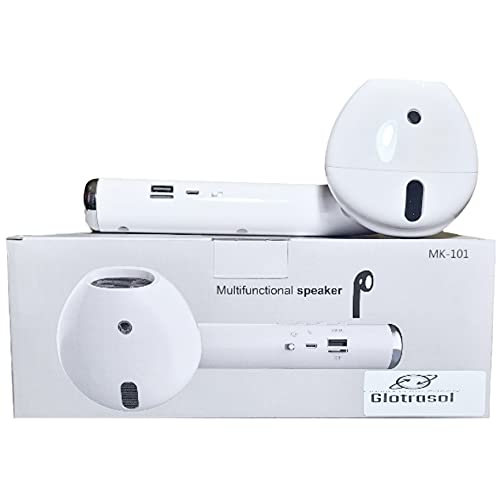 Giant Speaker Wireless Bluetooth 5.0 3D Stereo Music by Glotrasol Portable Giant Loudspeaker for Party, Travel, Indoor, Outdoor, Gift w/Built-in Mic, Support TF AUX Cable and SD Card Slot