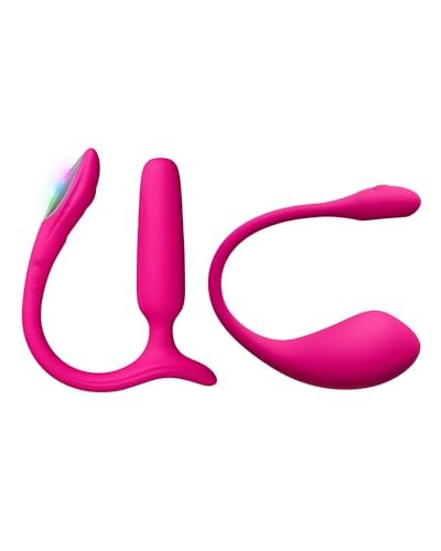 LOVENSE Lush Anal Vibrator & Analplug, Sex Spielzeug für Paare, Lovense Lush 2 G-Punkt-Vibration für Frauen