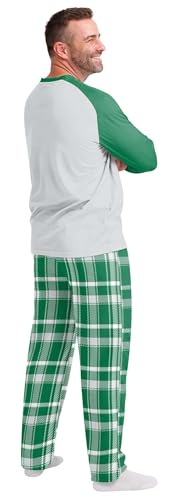 FOCO Philadelphia Eagles Men's Retro Throwback Pajama Shirt and Pants Lounge Set2