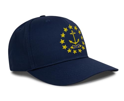 Image of International Tie State Hat for Men and Women, Adjustable Snapback Trucker Baseball Cap with Embroidered Patch