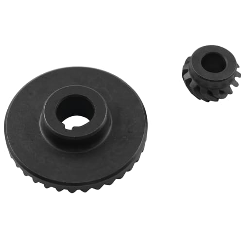 Image of LQ Industrial 1 Set 100 Angle Grinder Spiral Bevel Gear and Pinion Gear Metal Spiral Bevel Set Electric Tool Accessories Suitable for G10SS Angle Grinder Gears