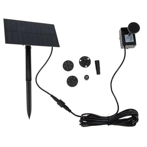 BESPORTBLE Fontana Solare Pompa Per Fontana Pompa Solare Per Fontane d Acqua Galleggiante Per Laghetti e Decorazioni Da Giardino