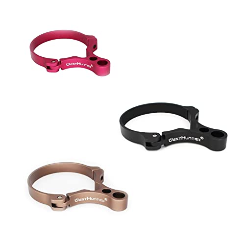 WestHunter Optics 46 mm Riflescope Switchview Throw Levers, 3 Pcs(3 Colors)/Pack, 46 mm / 1.81 in