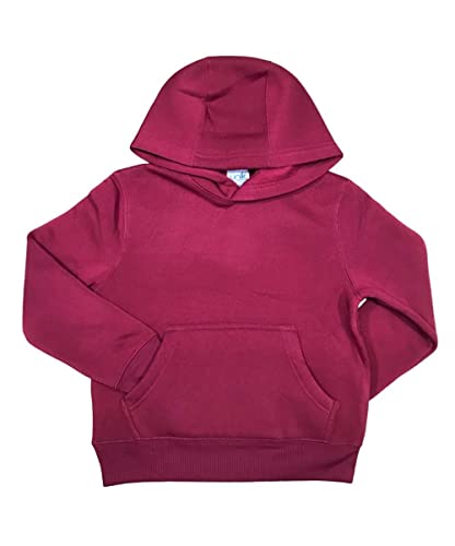 Image of unik Premium Fleece Hoodie Boys Girls Unisex Burgundy Size 8