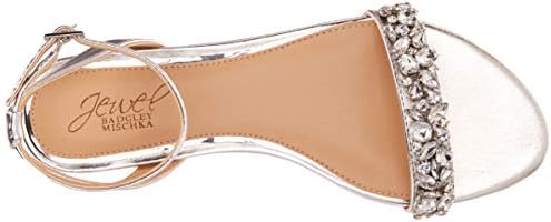 Jewel Badgley Mischka Ohara Minimalist Crystal Adorned Flats | Image 4