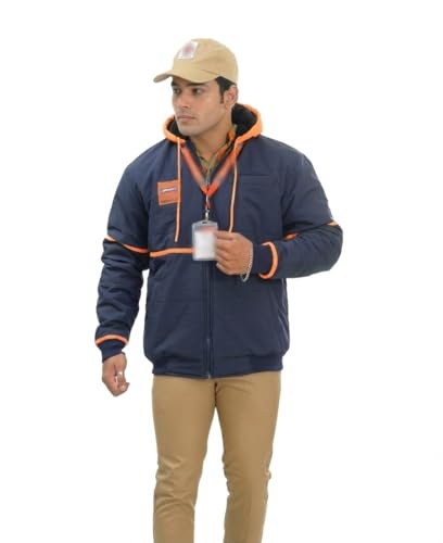 Image of Indian Oil Uniform Jacket (IOCL) Winter Jacket Regular Fit