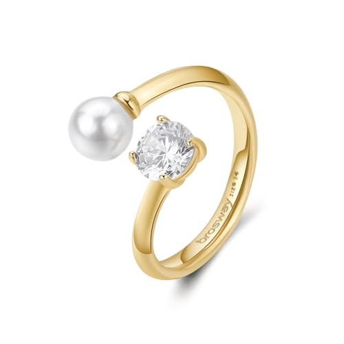 Brosway Anello Donna In Acciaio, Anello Donna Collezione Affinity - BFF191A