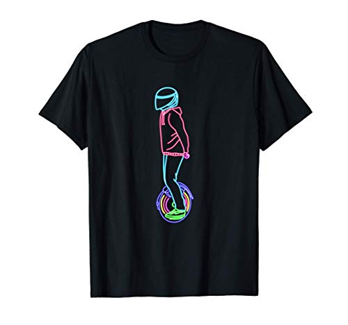 Unicycle Shirt - Colorful Electric Unicycle for Unicyclist T-Shirt