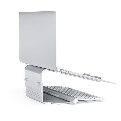 Monitorständer Einstellbare Aluminium-Computer-Tablette Laptop Ständer Notebook-Halter Standplatz for 11-17" Laptop Ständer Ständer