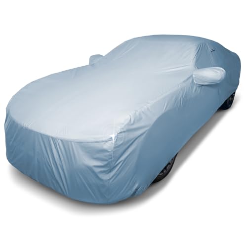 Image of iCarCover Premium Car Cover for 2007-2013 BMW 3-Series Coupe, Convertible Heavy Duty Waterproof All-Weather Automobiles Custom Fit Indoor Outdoor UV Snow Protection Covers with Straps and Bag